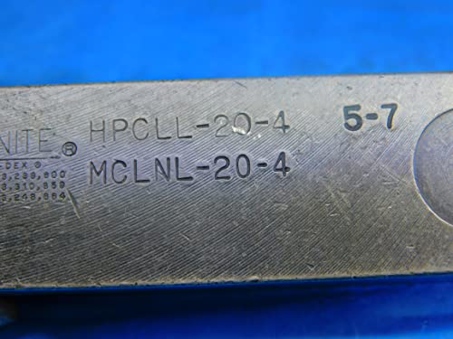 VALENITE HPCLL-20-4 Eszterga szerszámtartó 1 1/4 Szár KN-43 MCLNL-20-4 5 OAL - JP0376AA2