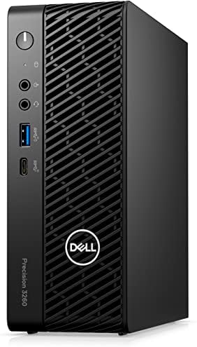 Dell Precision T3260 Kompakt Asztali Munkaállomás (2022) | Core i7-4 TB SSD + 256 gb-os SSD - 16GB RAM | 12 Mag @ 4.9 GHz-es