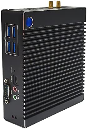 HUNSN ventilátor nélküli Mini PC, Asztali Számítógép, HTPC, a Windows 11 Pro vagy Linux Ubuntu, Intel Celeron N3150, BH19,