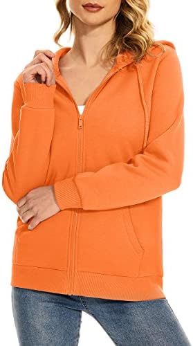 CRYSULLY Női kapucnis felső Teljes Zip Hosszú Ujjú Kapucnis Pulcsit Vékony Alkalmi Kabát Kabát