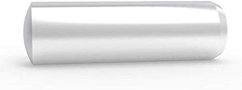 FixtureDisplays® Standard Tipli Pin - Metrikus M20 X 50 Sima Ötvözött Acél +0.008, hogy +0.013 mm Tűréssel Enyhén Olajozott