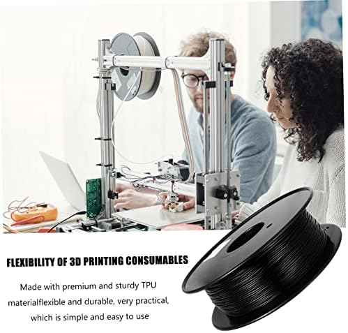 ULTECHNOVO 1db 3D-s Nyomtatási Kellékek TPU Rugalmas Fogyasztható 3D-s Nyomtató Kellékek 3D Végtelen szálból készült 3D-s