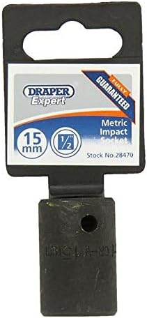 Draper Szakértő 15mm 1/2 Square Drive Hatása Socket - 28470