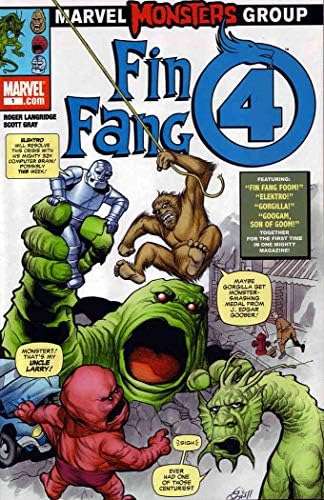 Marvel Szörnyek: Fin Fang Négy 1 FN ; Marvel képregény | Fin Fang Foom Eric Powell