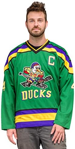 Felnőtt Mighty Ducks Jégkorong Zöld Mez