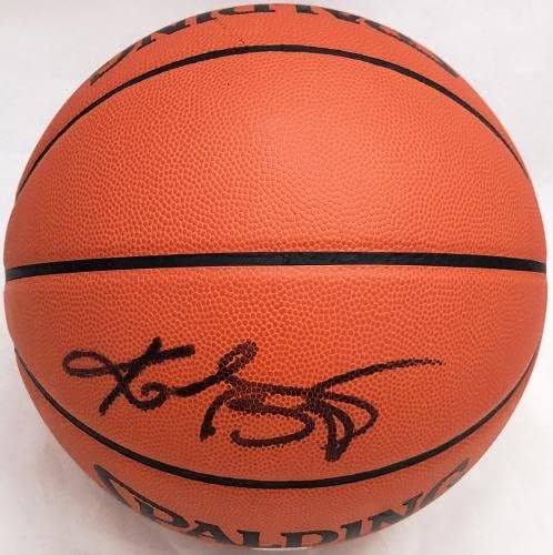 Kobe Bryant Aláírt Hivatalos NBA-ben Spalding, Bőr Labda, Kosárlabda Los Angeles Lakers Teljes Neve Tristar Holo 128488