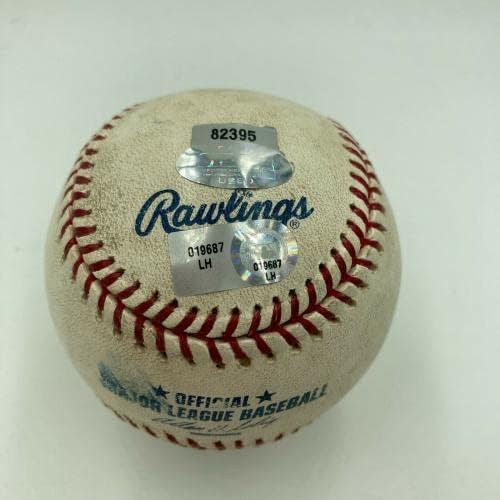 Történelmi Clayton Kershaw MLB Debütáló Alá Írva Játék Használt Baseball Steiner - MLB Dedikált Baseball Játék, Használt