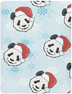 Panda Télapó Sapka Kiságy, Ágynemű, a Fiúk, Lányok Pack Játszani Lap Hordozható Mini regisztrálni Felszerelt Gyerekágy Lap
