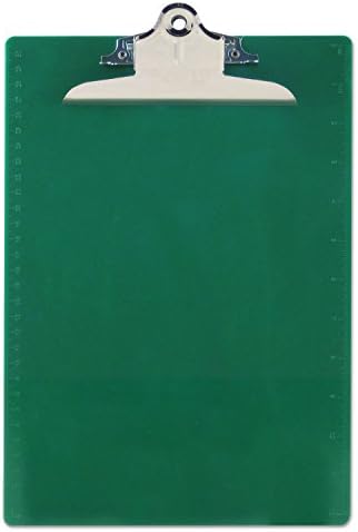 Saunders 21604 Újrahasznosított Műanyag Papírok 1-Es Klip Kap 8 1/2 X 12 Lap Zöld