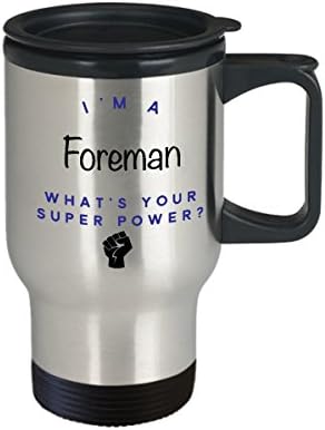 Foreman Utazási Bögre vagyok, Foreman, Mi a képessége? Vicces Karrier Bögrék, Ajándék Ötlet Férfiaknak, A Nők Munkatársak