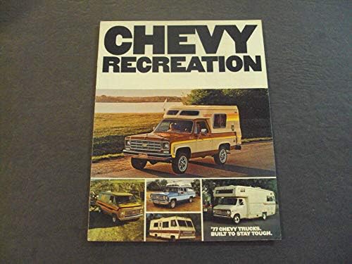 Chevy Kikapcsolódás Osztó Reklám, Prospektus, 1977