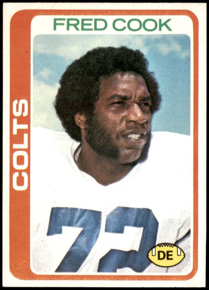 1978 Topps 376 Fred Szakács Baltimore Colts (Foci Kártya) NM+ Colts Déli Miss