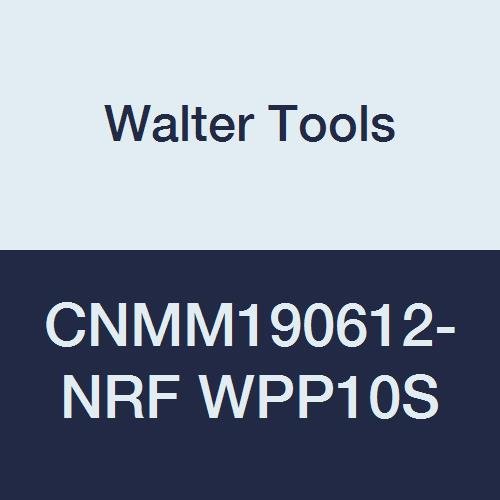 Walter Eszközök CNMM190612-NRF WPP10S Keményfém Tigris-Tec Negatív Váltólapkás Fordult Be, 0.047 Sarok Sugara, 0.750 IC,