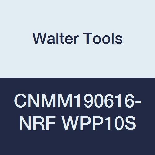 Walter Eszközök CNMM190616-NRF WPP10S Keményfém Tigris-Tec Negatív Váltólapkás Fordult Be, 0.063 Sarok Sugara, 0.750 IC,