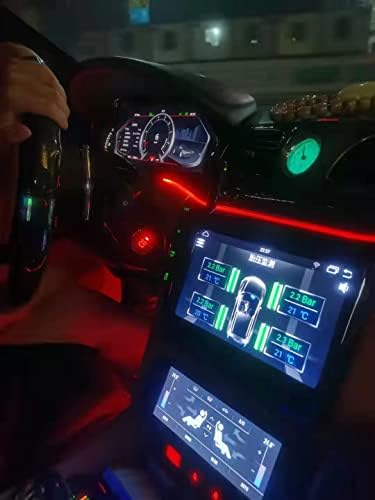 2008-2017 Maserati Granturismo 3-Db Combo LCD Digitális Klaszter, Gen 4.1 8gb-128gb Android Fej-Egység, Gen 3 LCD hőmérséklet-szabályozás