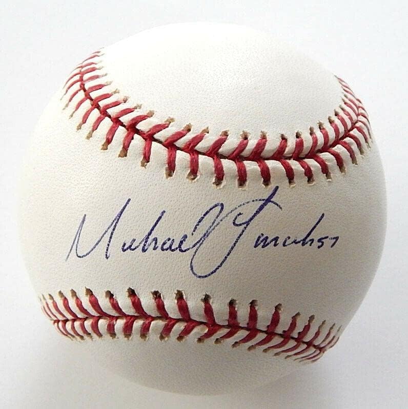 Michael Lincoln Aláírt Hivatalos Rawlings Baseball Auto Autogram - Dedikált Baseball