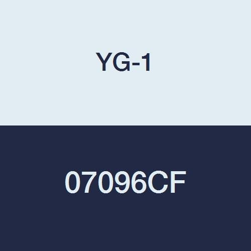 YG-1 07096CF HSSCo8 Végén Malom, Multi Fuvola, Közepes Hosszúságú, Center Vágás, TiAlN-Futura Befejezni, 5-1/2 Hosszú, 1-1/2