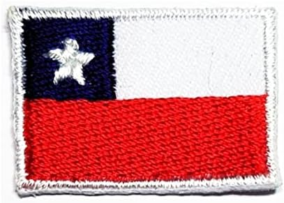 Kleenplus 0.6X1.1 HÜVELYK. Mini Chile Zászló Javítás Ország Nemzeti Zászló Foltok DIY Kosztüm Kabát, Póló, Farmer, Sapka