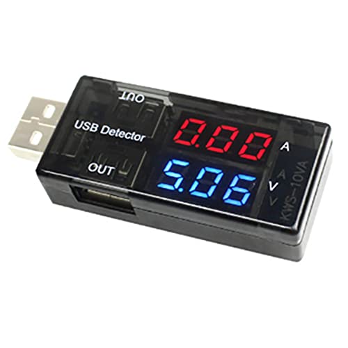 USB-Jelenlegi Feszültség Érzékelő Teszt Voltmérő Árammérő Mérő Teszter, Plug & Play
