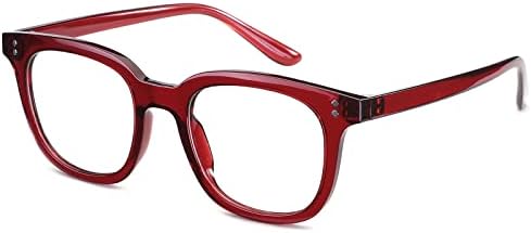 Ailebre Tér Olvasó Szemüveg a Nők, mind a Férfiak Bio-alapú Anti Kék Blokkoló Lencse Számítógépes Szemüveg Ela