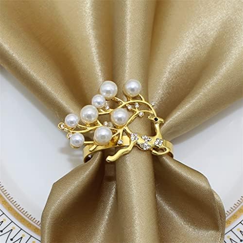 GKMJKI Szalvéta Gyűrű Szalvéta tartó Vacsorák Felek Esküvői Asztal Dekoráció Kiegészítők