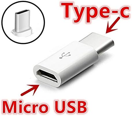 YAWALL USB-C-Micro USB Adapter, USB-C Típus (Férfi), hogy a Micro USB (Női), Micro USB-USB-C Adatátvitel Kompatibilis Galaxy