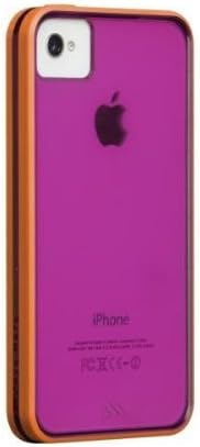 Case-Mate Haze tok iPhone 4/4S - Kiskereskedelmi Csomagolás - Málna