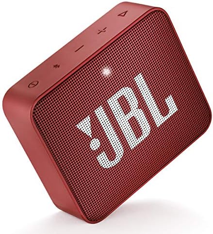 JBL Vibe 200TWS Igaz Vezeték nélküli Fülhallgató - Fekete & GO2 - Vízálló Ultra Hordozható Bluetooth Hangszóró - Red & GO2