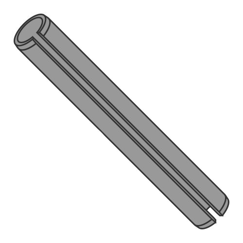 M3 x 18mm Roll (Tavaszi) Pins/Acél/Sima (Termikus Fekete) / ISO 8752 (Karton: 10.000 db)