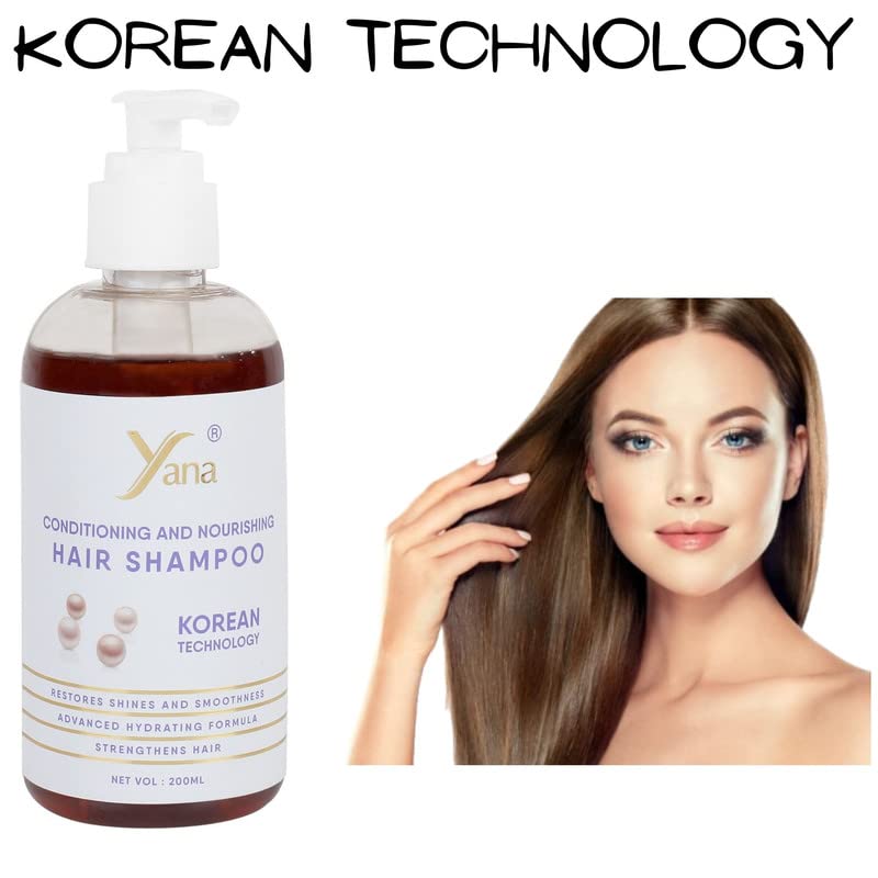 Yana Hair Sampon Koreai Technológia A Legjobb Sampon A Haj Növekedési Nők