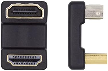 chenyang HDMI 1.4 Csatlakozó,HDMI Férfi-Nő Port Megtakarítók 360 Fokos FEL, Ferde U Alakú Vissza Hosszabbító Adapter
