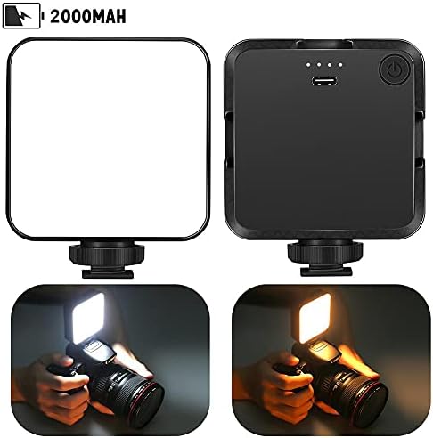 ZSEDP Videó Élő közvetítés Fény 2500K-6500K 5W LED Lámpa Okostelefon, Tablet, Laptop, Notebook Mini Töltse ki a Fény a szép
