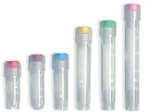 Cryovial 1.2 ml-es Injekciós üveg, Külső Menet, Önálló, szimmeringet - 1000/Eset