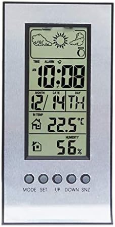 XJJZS Szoba Hőmérő - Időjárás Előrejelzés-Óra Hőmérséklet Páratartalom Elektronikus Szoba Hőmérő