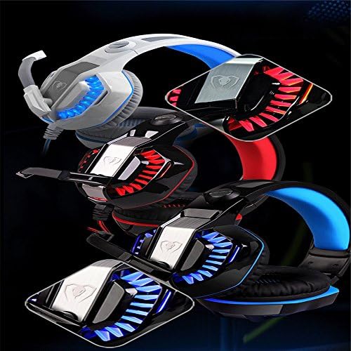 Gaming Headset,GM-2 BIGAINT Játék Fülhallgató,Multi-funkciós Sztereó Fejhallgató Mikrofon,Bass Surround, Puha Memória Fülvédő