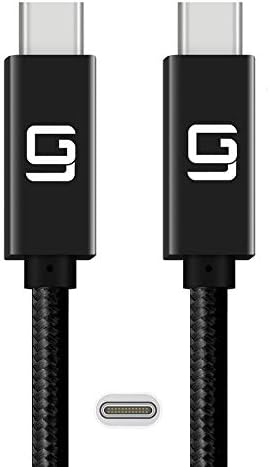 GodSpin USB-C-USB-C Kábel (10 gbps) a superspeed [Hitelesített] USB-C-Típusú USB-C-Típusú, 100W Teljesítmény (USB 3.1, 3.2,