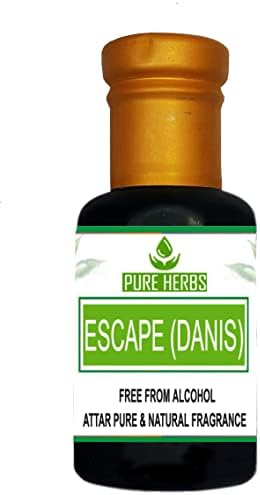 Tiszta Gyógynövények, Escape (Danis) Attar Mentes Alkohol Unisex,Megfelelő Alkalomra,a Felek & Naponta Használ 10ml