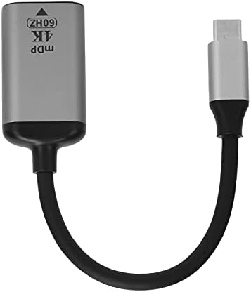ASHATA USB-C-Mini DisplayPort Átalakító, Támogatja a 4K-60HZ, Hordozható C Típusú Mini DP Adapter Telefon, Laptop, hogy UHD