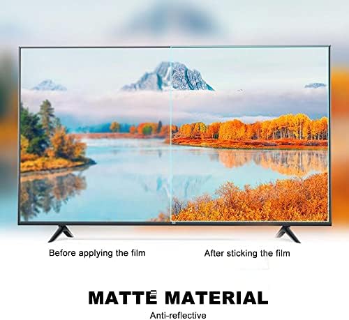 KELUNIS 32-75 cm-es TV, képernyővédő fólia, Anti Kék Fény/Tükröződésmentes/Anti Karcolás Fólia Védi A szemet a Sharp, Sony,