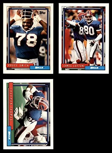 1992 Topps Buffalo Bills Szinte Teljes Csapat készen áll Buffalo Bills (Set) NM/MT Számlák