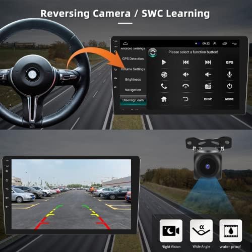 Android 11 autórádió Toyota RAV4 2006-2012 érintőképernyő Sztereó Apple Carplay Android Automatikus GPS SWC Osztott Képernyő