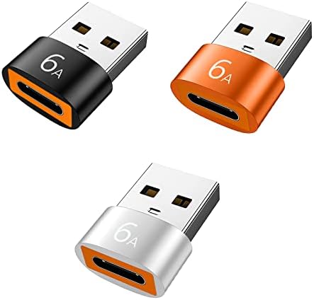 Diarypiece C Típusú USB 3.0 OTG Adapter Csatlakozó Power Adatátvitel, 6A USB-C Női USB Férfi Töltés Audio-Konverter