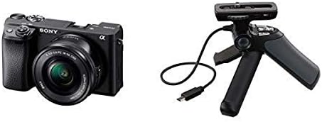 Sony Alpha a6400 tükör nélküli Fényképezőgép: ILCE-6400L/B-Grip, illetve Állvány -Videokamera