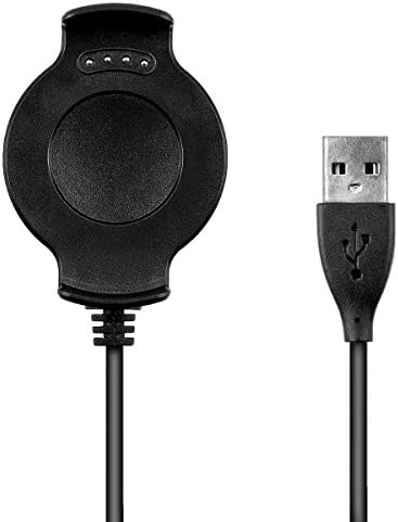 kwmobile Töltő Kábel Kompatibilis a Huawei Óra 2 - Töltő Smart Óra USB Kábellel - Fekete