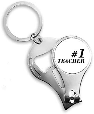Szám.1 Tanár Diák Idézet Köröm Zimankó Gyűrű Kulcstartó Sörnyitó Clipper