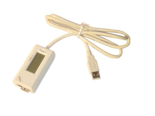 PC USB 2.0 Kábel Készülék Feszültség-Áram Mérő Teszter