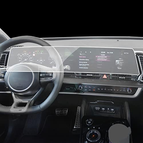 GZGZ Autó GPS-LCD Képernyő Navigációs TPU Védőfólia,a KIA Sportage NQ5 2022-2023