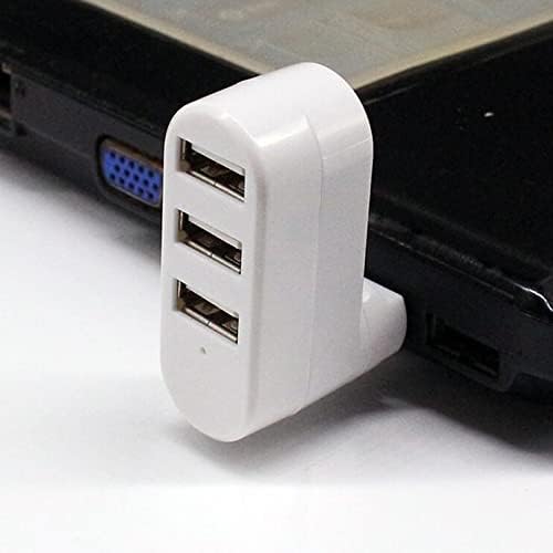 Delarsy USB 2.0 Három-Port Hub 7-Karakter Forgó Elosztó Három-Port Bővítő USB-Három-Port Elosztó VE2