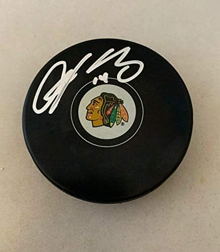 Chris Kunitz aláírt Chicago Blackhawks Korong dedikált Hawks - Dedikált NHL Korong