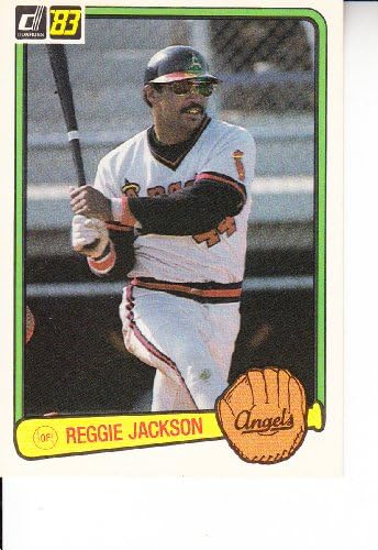 1983 Donruss 115 Reggie Jackson Baseball